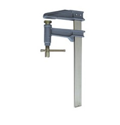 Vente de Serre-joint à pompe Tige chromée saillie 120 section 35x8 serrage 1500 Leman, numéro 14344 / mn_7120.358.150 à 39,58 €H