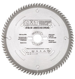 Vente de Lame circulaire scie a format dia 350 x 2.5 / 3.5 z.108 al30 ref 28110814m CMT, numéro 1946 / cmt_28110814M à 122,49