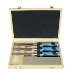 Vente de COFFRET 3 Ciseaux à bois / manche bi-matière L.12/26/40mm + Pierre Leman, numéro 14398 / mn_780.500.03 à 34,58 €HT soit