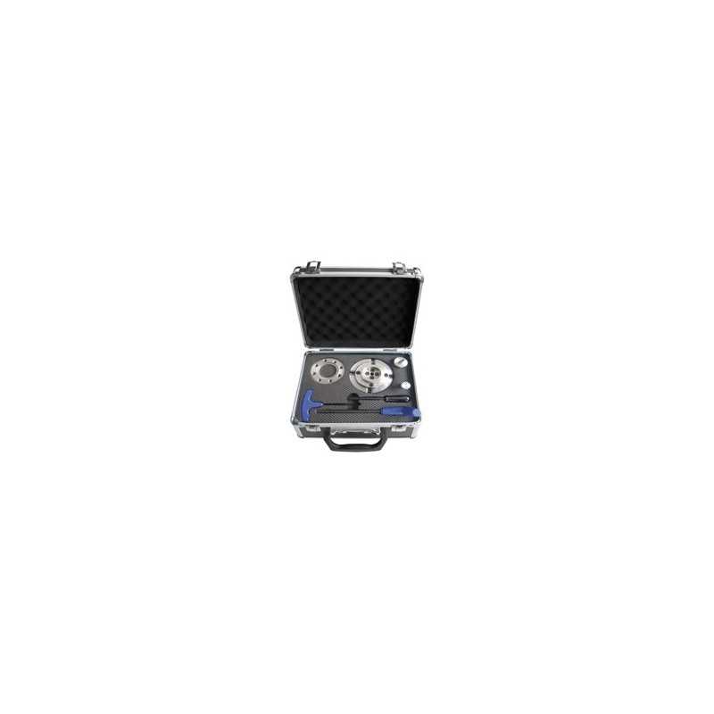 Coffret Mandrin Tournage M33X3,5Mm +2 Queues De Cochon +Adaptateur 1''X8Tpi/M33X3,5Mm ref 870.COFFRETMAN.08 Leman