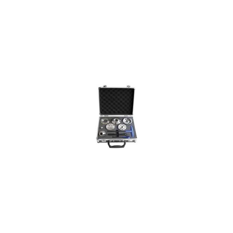 Coffret Mandrin Tournage 1''X8Tpi Avec Mors +Queue De Cochon +Adaptateur 1''X8Tpi/M33X3,5Mm ref 870.COFFRETMAN.09 Leman