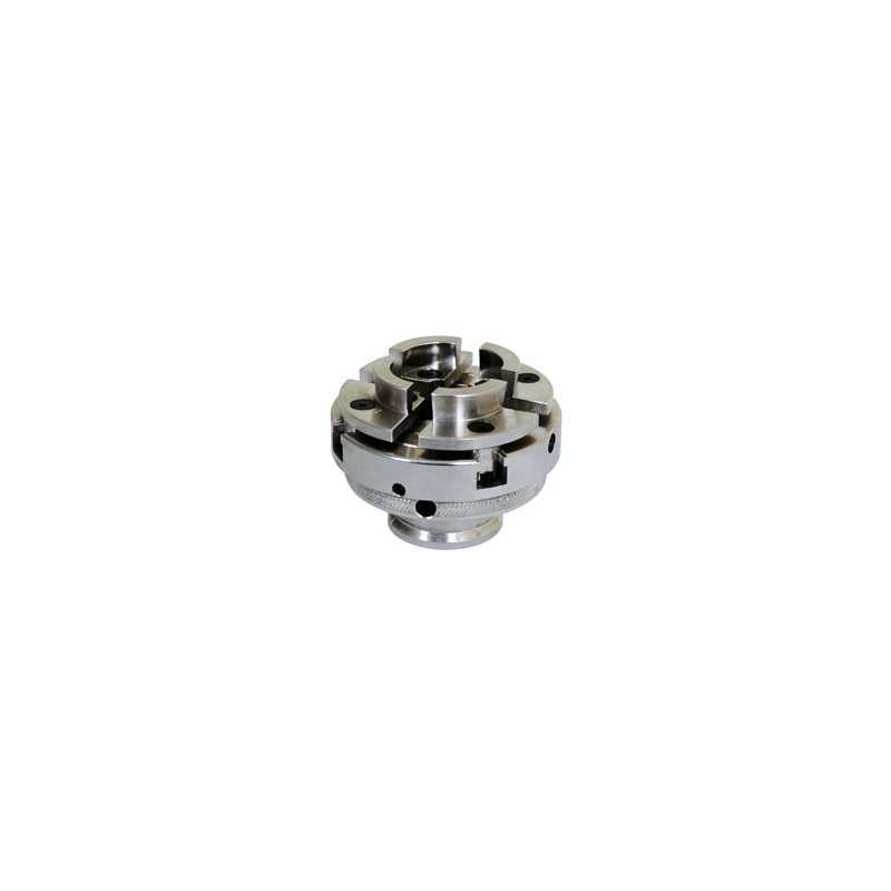 Mandrin Universel 4 Mors Tournage M33X3,5Mm D.90 Excentrique Par Tiges +Queue De Cochon ref 870.MAN.01 Leman