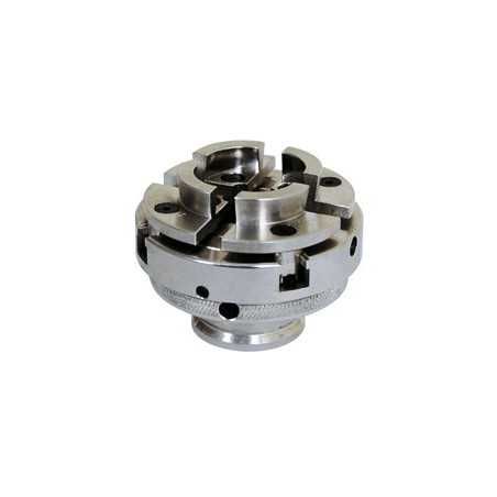Mandrin Universel 4 Mors Tournage M33X3,5Mm D.90 Excentrique Par Tiges +Queue De Cochon ref 870.MAN.01 Leman