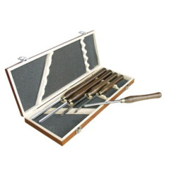 COFFRET assortiment 5 OUTILS DE TOURNAGE Acier