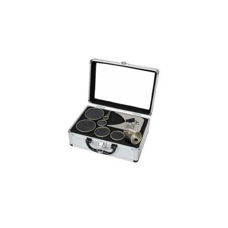 Vente de COFFRET 10 TREPANS diamantés D.6 à 67 + Guide / Grès/cérame Leman, numéro 14444 / mn_4071 à 172,91 €HT soit 207,49 €TTC