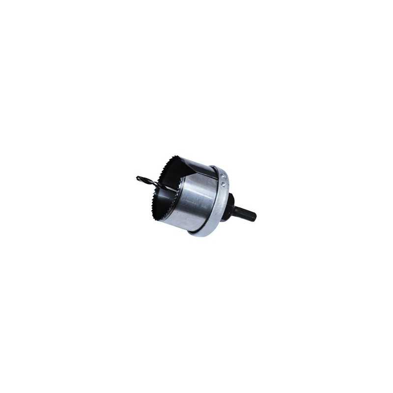 Scie Cloche + Mandrin/Foret D68 Ht40 Bois/Platre ref 50067 Leman