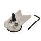 Guide De Percage Inox Pour Ø De 4 A 76 Mm ref 62.001 Leman