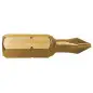 2 Embouts De Vissage Titane Phillips Ph N°1 / 25Mm ref 51101TI.02 Leman