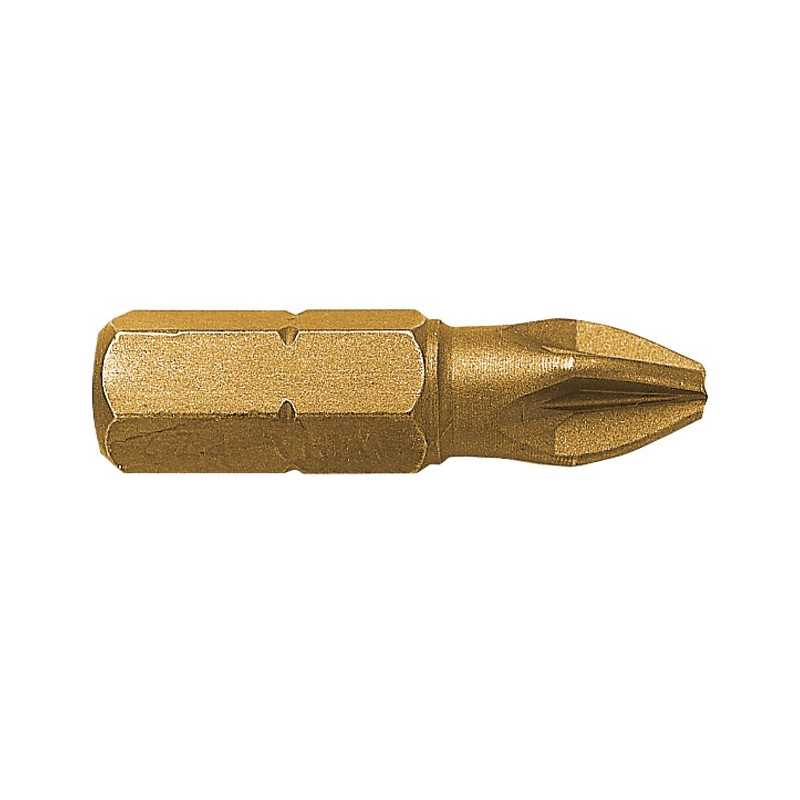2 Embouts De Vissage Titane Pozidriv Pz N°3 / 25Mm ref 51203TI.02 Leman