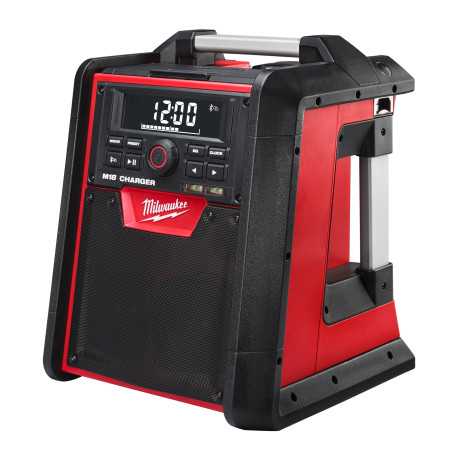 Vente de M18 RC-0 - Radio de chantier, 18V, chargeur 18V, sans batterie Milwaukee, numéro 15067 / mlwk_4933446639 à 322,49 €HT s
