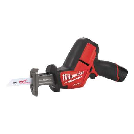 Vente de M12 CHZ-202X - Scie sabre compacte FUEL 12V, 2Ah Milwaukee, numéro 15102 / mlwk_4933447738 à 241,66 €HT soit 289,99 €TT