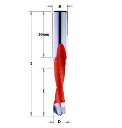 Vente de Mèches pour perceuses multi-broches - 311X - D : 10 - l : 35 - L : 70 - S : 10x30 - Rotation : DROITE CMT, numéro 2182 