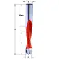Mèches pour perceuses multi-broches - 311X - D : 10 - l : 35 - L : 70 - S : 10x30 - Rotation : DROITE
