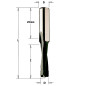 Mèches hélicoïdales pour machines mafell® et portatives - D : 12 - l : 30 - L : 58 - S : 8 - Rotation : DROITE