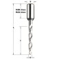 Mèches pour perceuses multi-broches pour trous débouchants - 314X - D : 3 - l : 27 - L : 70 - S : 10x30 - Rotation : GAUCHE