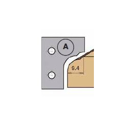 PLAQUETTE HM 30x25x2 PROFIL A POUR P.O 403.20.062