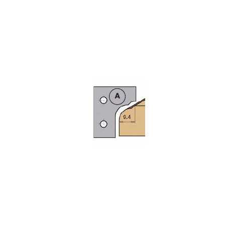 PLAQUETTE HM 30x25x2 PROFIL A  POUR P.O 403.20.062