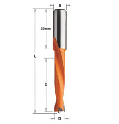 Vente de Mèches pour perceuses multi-broches - D : 7 - l : 44 - L : 77 - S : 10x30 - Rotation : GAUCHE CMT, numéro 2378 / cmt_36