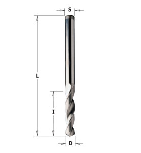 Vente de Mèches pour trous débouchants 120° - 363 - D : 2 - l : 25 - L : 50 - S : 2 - Rotation : GAUCHE CMT, numéro 2386 / cmt_3