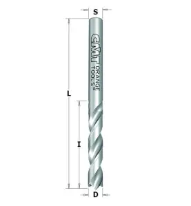 Vente de Mèches avec inciseurs négatifs pour trous borgnes - 363 - D : 5 - l : 28 - L : 60 - S : 5 - Rotation : DROITE CMT, numé