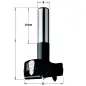 Mèches à façonner carbure à queue (8mm) cylindrique pour défonceuse - D : 26 - L : 60 - S : 8 - Rotation : DROITE