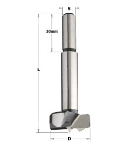 Vente de Mèches à façonner acier à queue (10mm) cylindrique - D : 10 - L : 90 - S : 10x30 - Rotation : DROITE CMT, numéro 2549 /