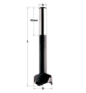 Vente de Mèches à façonner carbure à queue (13mm) cylindrique - D : 16 - L : 120 - S : 13 - Rotation : DROITE CMT, numéro 2602 /
