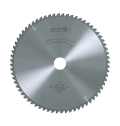 Vente de Lame de scie au carbure, 250 x 1,8/2,8 x 30 mm, 68 dents, denture plate/denture trapézoïdale, pour profilés en plastiqu