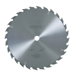 Vente de Lame de scie au carbure, 410 x 2,5/4,2 x 30 mm, 28 dents, denture alternée, pour usage universel, bois (MKS 165 Ec) Maf