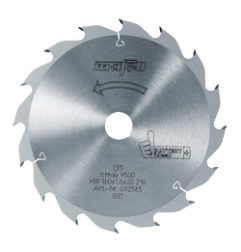 Vente de Lame de scie au carbure, 160 x 1,1/1,6 x 20 mm, 16 dents, denture alternée, à usage universel, bois, Battery ideal Mafe