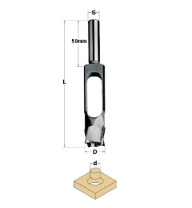 Vente de Mèches à bouchonner - d : 10 - D : 20 - L : 140 - S : 13 - Z : 4 - Rotation : DROITE CMT, numéro 2695 / cmt_52910031 à 