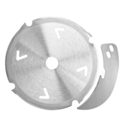Vente de Set de lame scie diamantée 160 x 2,4/3,0 x 20 mm, 4 dents, denture plate/denture trapézoïdale, couteau diviseur inclus