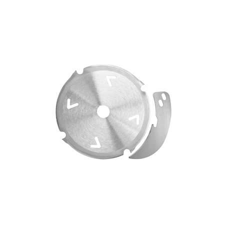 Set de lame scie diamantée 160 x 2,4/3,0 x 20 mm, 4 dents, denture plate/denture trapézoïdale, couteau diviseur inclus