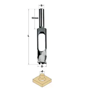 Vente de Mèches à bouchonner - d : 25 - D : 37 - L : 140 - S : 13 - Z : 5 - Rotation : DROITE CMT, numéro 2703 / cmt_52925031 à 