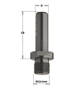 Vente de Queues cylindriques pour mèches interchangeables - S : 10x50  - LB : 60 - Rotation : DROITE CMT, numéro 2711 / cmt_5331