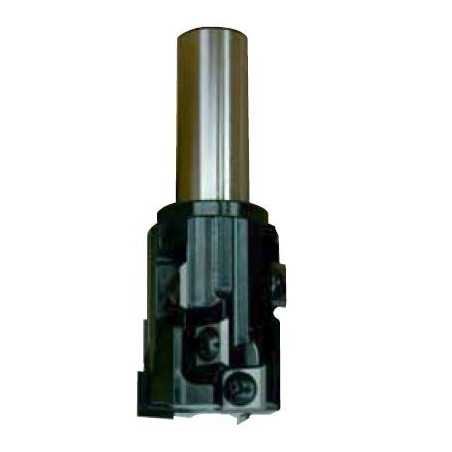 PORTE OUTILS A CALIBRER ET FEUILLURER DIAM.22x57x120 Z6+1 Q.20X50