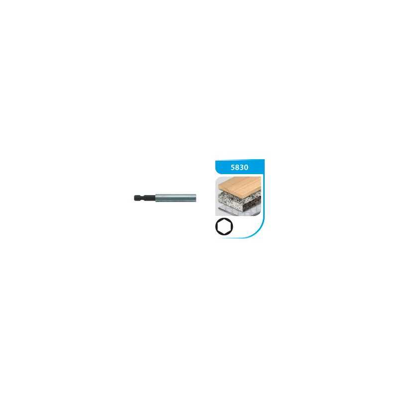 1 Porte-Embout Magnetique Lt .58 Hexagonal ref 58300.01 Leman