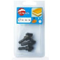 Lot De 3 Fraisoirs D12-16-19 Emmanchement 1/4 ref 61700.03 Leman