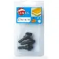 Lot De 3 Fraisoirs D12-16-19 Emmanchement 1/4 ref 61700.03 Leman