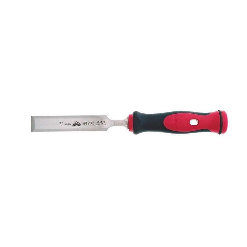 Ciseau à bois, manche en bi-composants 4 mm