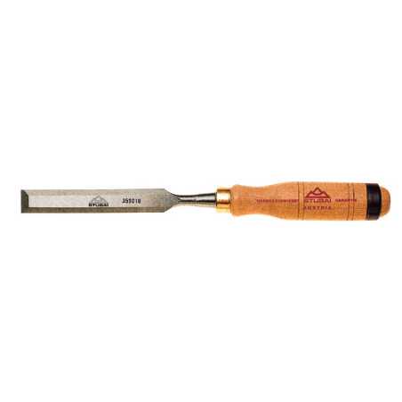 Ciseau menuisiers, manche hêtre rouge 14 mm