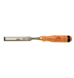 Ciseau menuisiers, manche hêtre rouge 22 mm