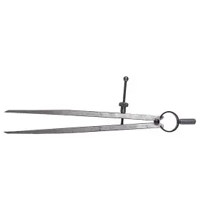 Compas droit avec vis de réglage 250 mm