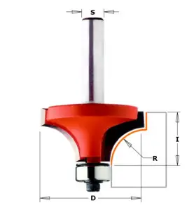 Vente de Fraises pour quart de rond - R : 3 - D : 18.7 - l : 12.7 - L : - S : 6 - Rotation : DROITE CMT, numéro 2873 / cmt_7381