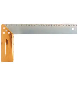 Equerre de menuisiers avec onglet 400 mm