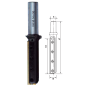 Meche A Rainer A Plaquette Tin D22 Q.M10 Lu50/Lt85 ref 803.722.51 Leman