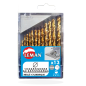 Coffret 13 Forets Metal Titane D.1.5 A 6.5Mm ref 803.000.13 Leman