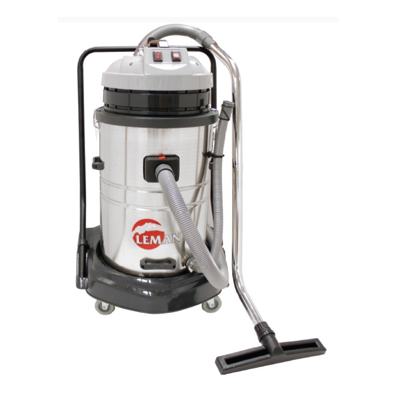 Aspirateur Cuve Inox 70 Litres Utiles 2000W ref ASP701 Leman