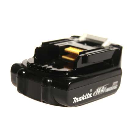 Vente de Batterie bl1415liion14,4v1,3ah acc.makita, numéro 21606 / makita-accessoires_194558-0 à 78,22 €HT soit 93,86 €TTC. 