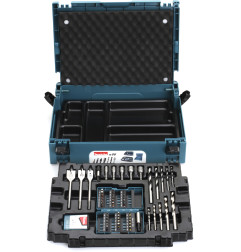 Vente de Kit 66embouts/forets makpac acc.makita, numéro 22165 / makita-accessoires_B-43044 à 110,28 €HT soit 132,34 €TTC. 